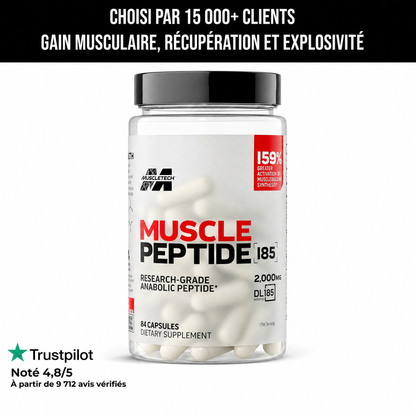 Muscle Peptide Dileucine 185 - 84 Capsules