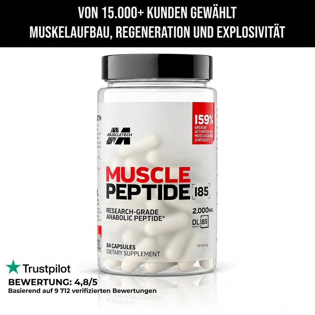 Muscle Peptide Dileucine 185 - 84 Kapseln