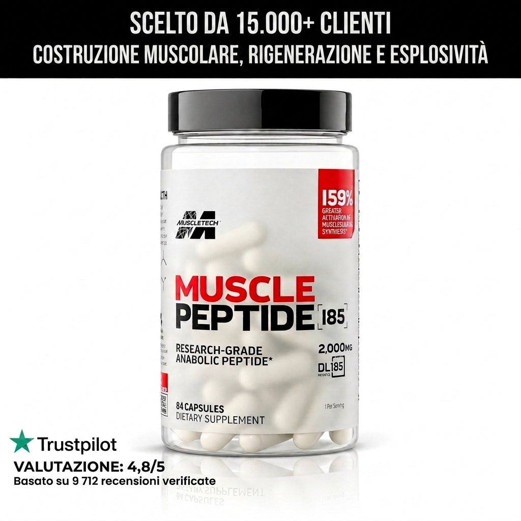 Muscle Peptide Dileucina 185 - 84 Capsule