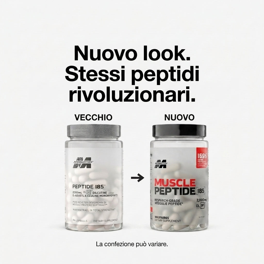 Muscle Peptide Dileucina 185 - 84 Capsule